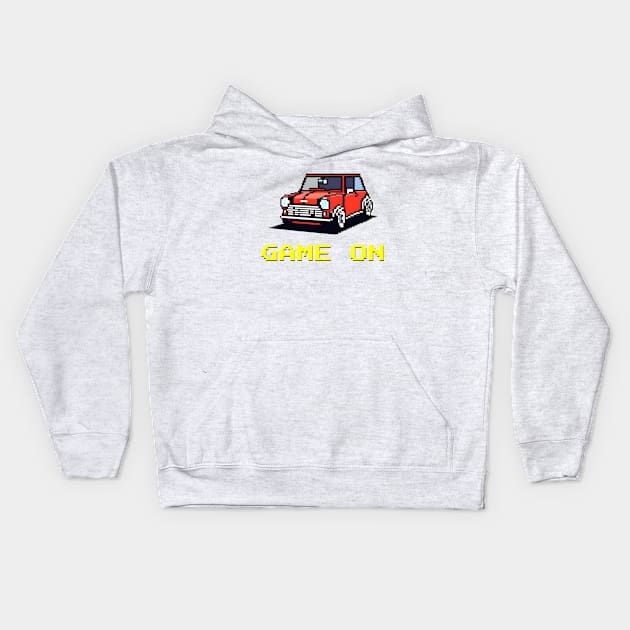 MINI Cooper Gaming Kids Hoodie by CarTeeExclusives